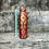 Thumbnail: Pure Copper Water Bottle 1L Rangoli Design height and diameter measurement diagram