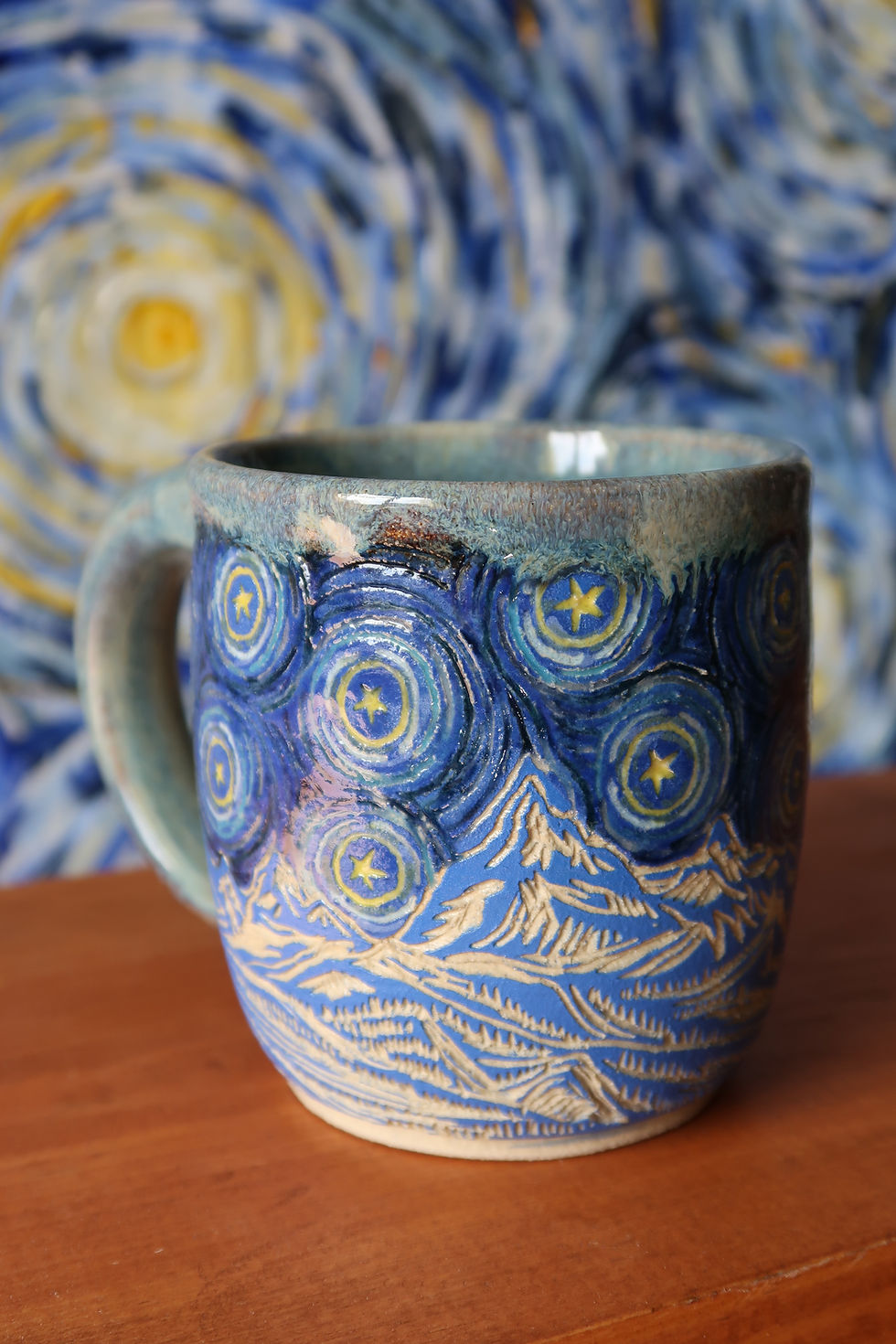 Thumbnail: Starry Night Over the Tetons Mug