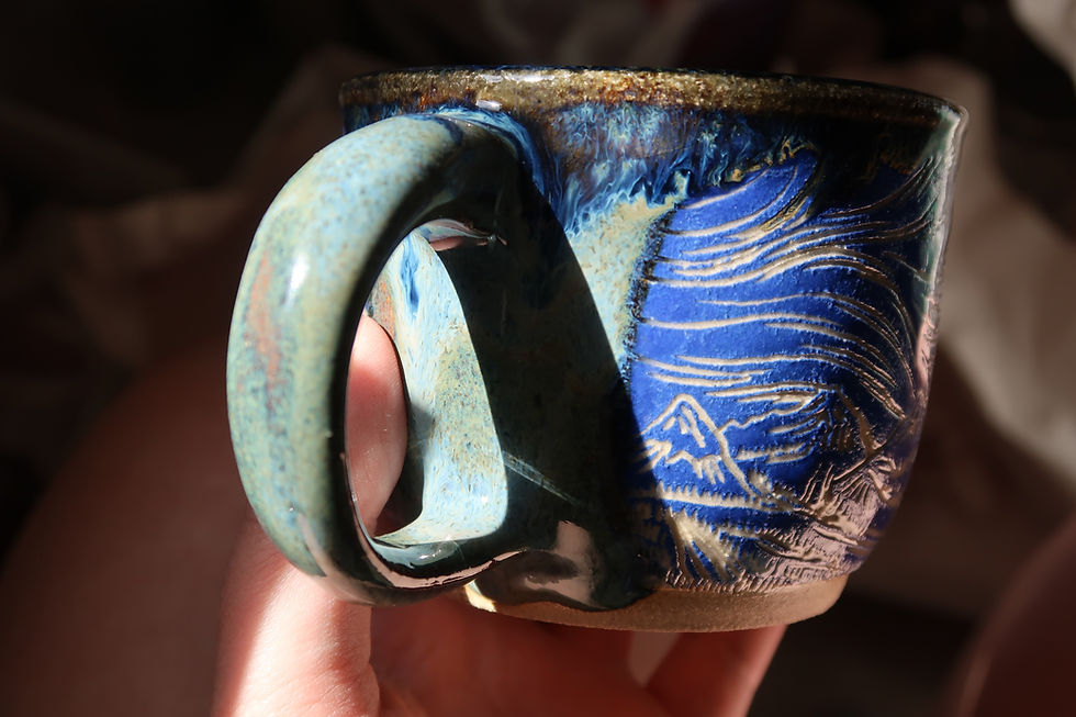 Thumbnail: Wispy Skies Mountain Mug