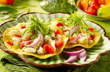 Tostadas Veracruzanas