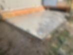 Concrete Pad and Piles