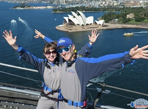 Custom Australia Vacation | GeoLuxe Travel | couple on Sydney Harbor Bridge