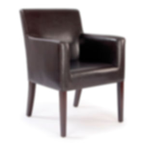 Metro - Modern Cubed Leather Effect Cubed Chair