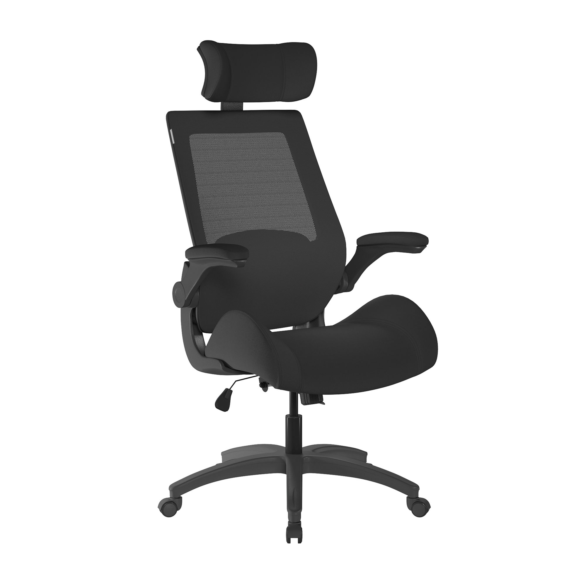 Resolute - High Weight Capacity Chair with Folding Arms and Optional Headrest