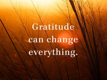 Gratitude!
