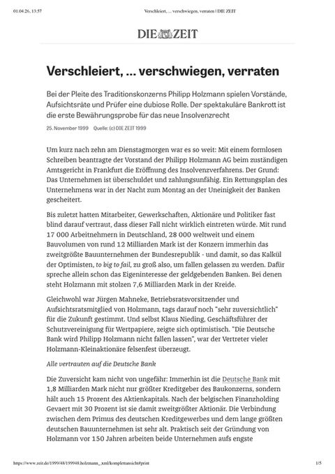 DIE ZEIT: Verschleiert, ... verschwiegen, verraten