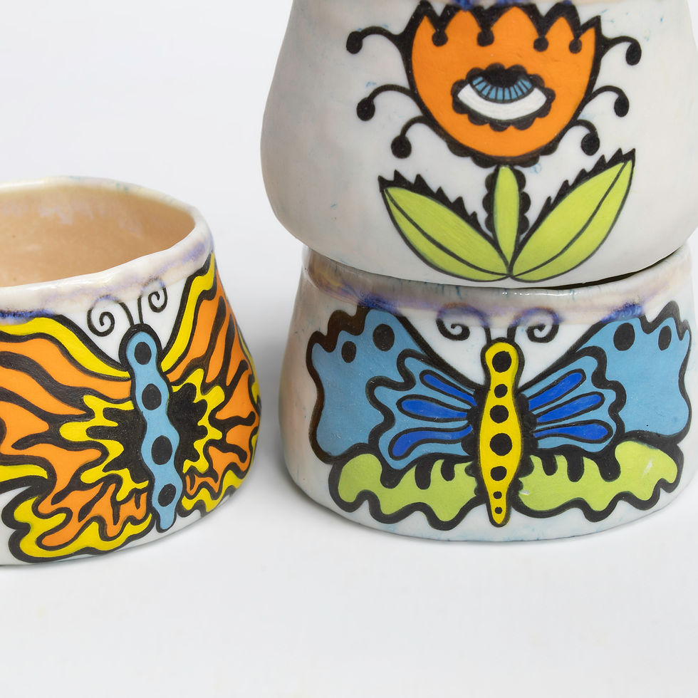 Thumbnail: Elizabeth Given Flower Eye Dish