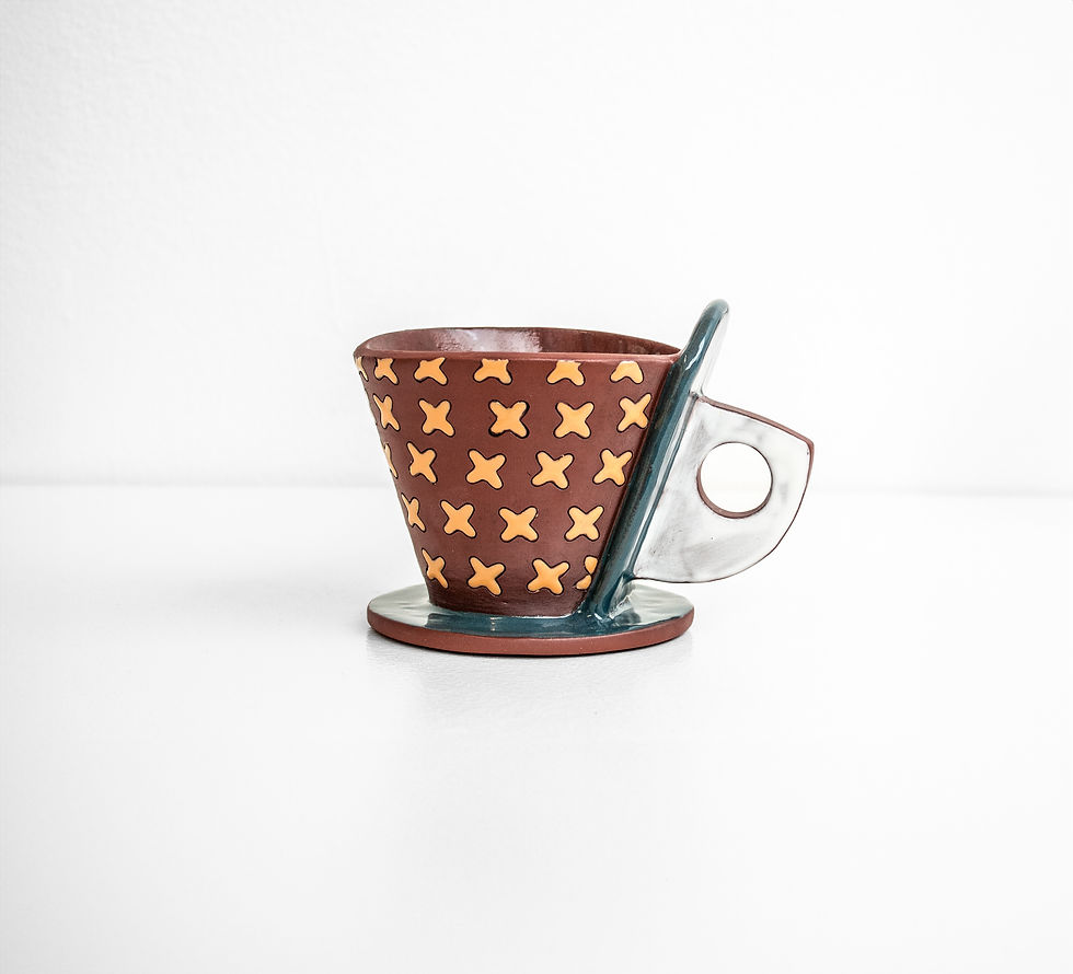 Thumbnail: Taylor Mezo Pour-Over Yellow X's