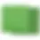 Thumbnail: GB75 Green 7.5" Square Plastic Bat