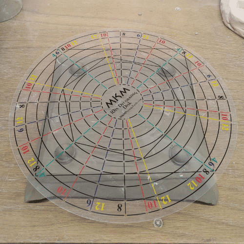 Thumbnail: DD-10 MKM Decorating Disk - 10 inch