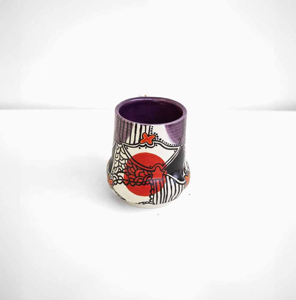 Thumbnail: Lena Chin Red Dreamy Stein