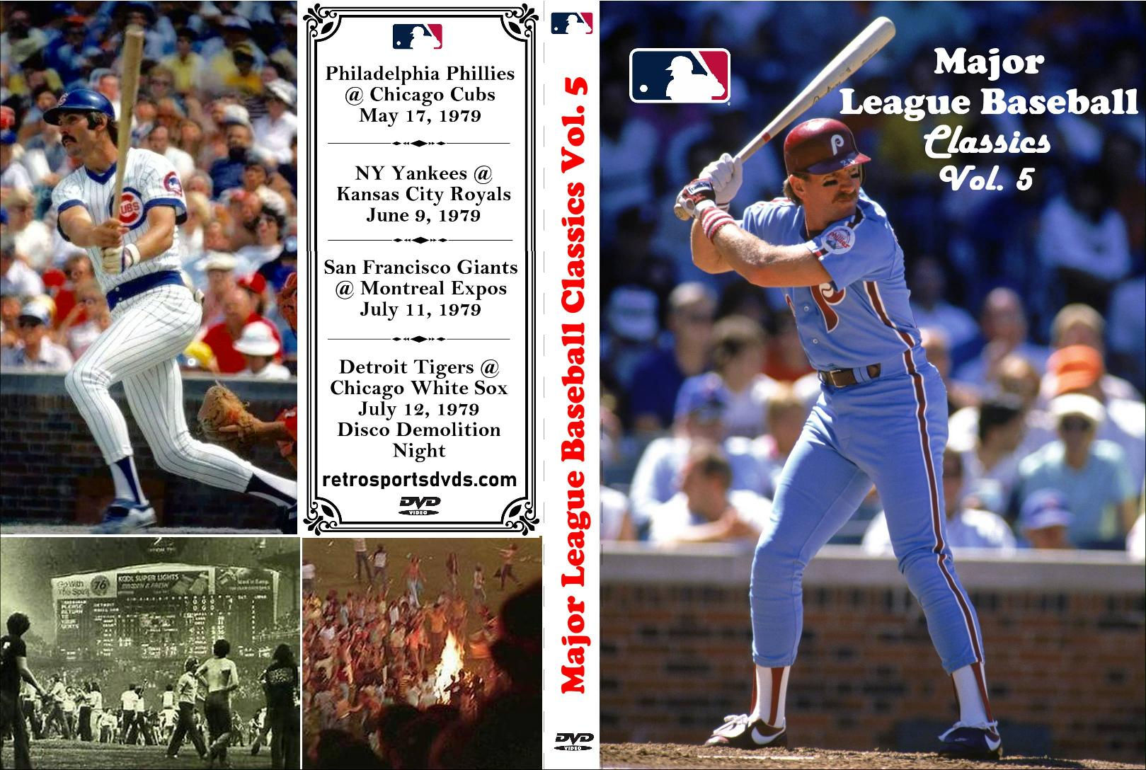Major League Baseball Classics Vol. 5 -- 4 DVDs