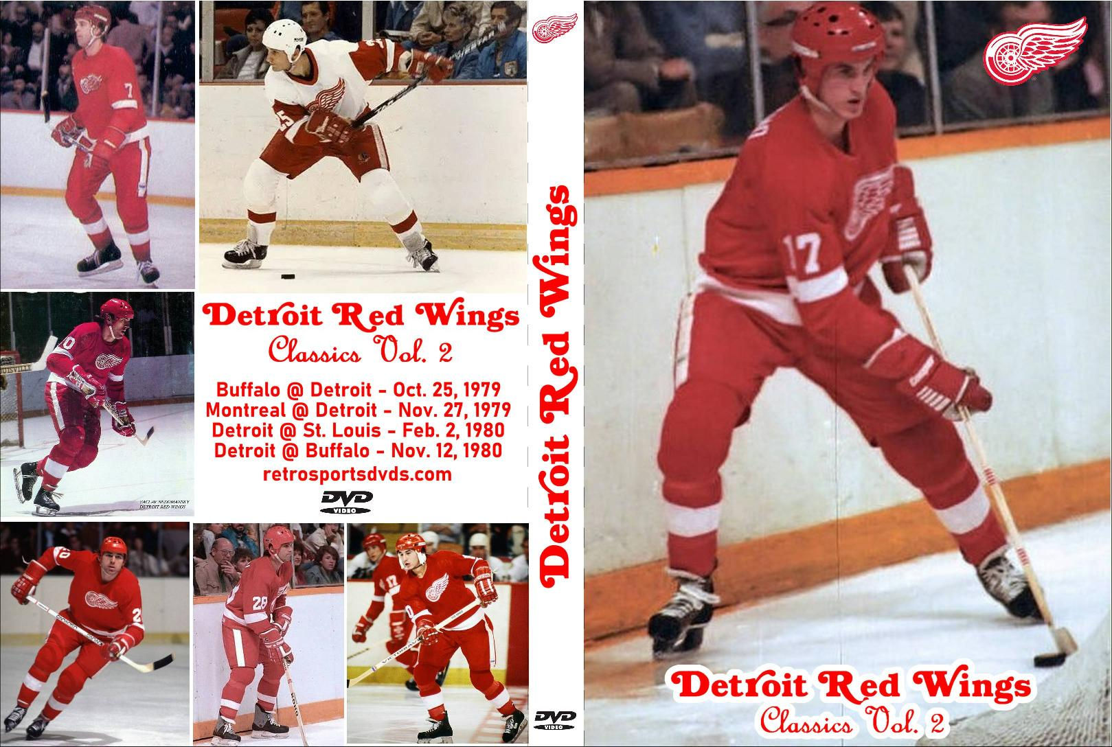 1979-80 Detroit Red Wings Vol. 2 -- 4 DVDs