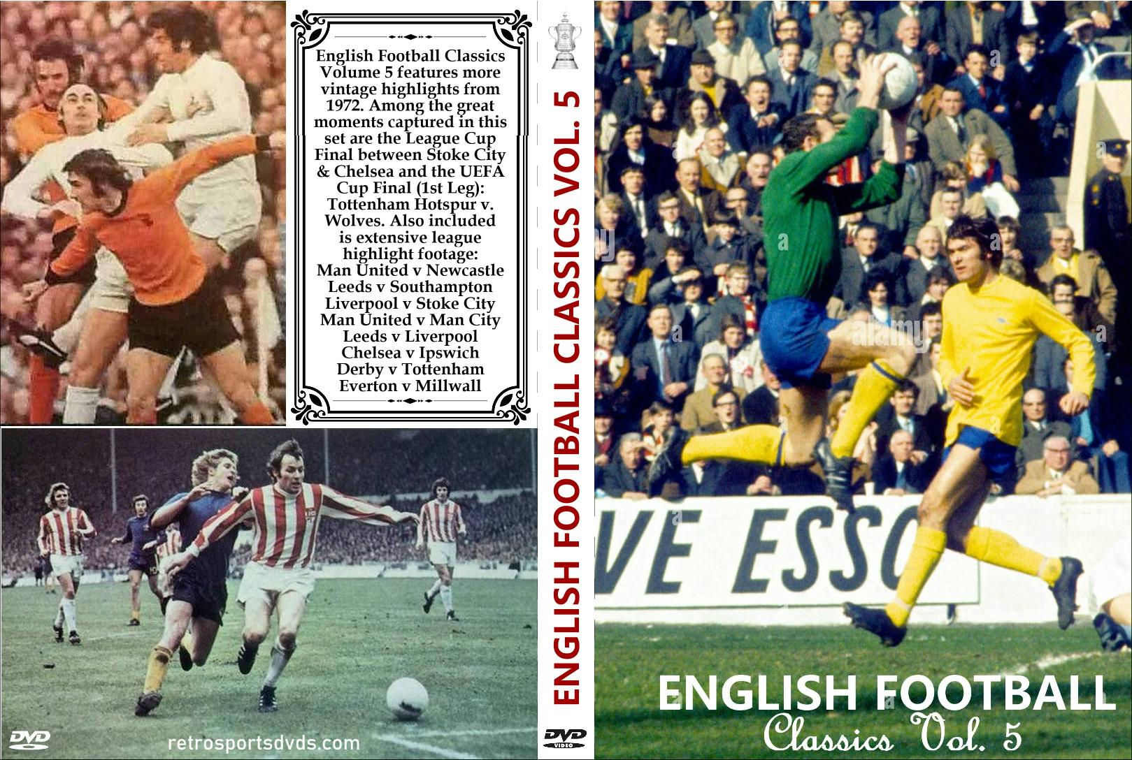 English Football Classics Vol. 5 -- 4 DVDs