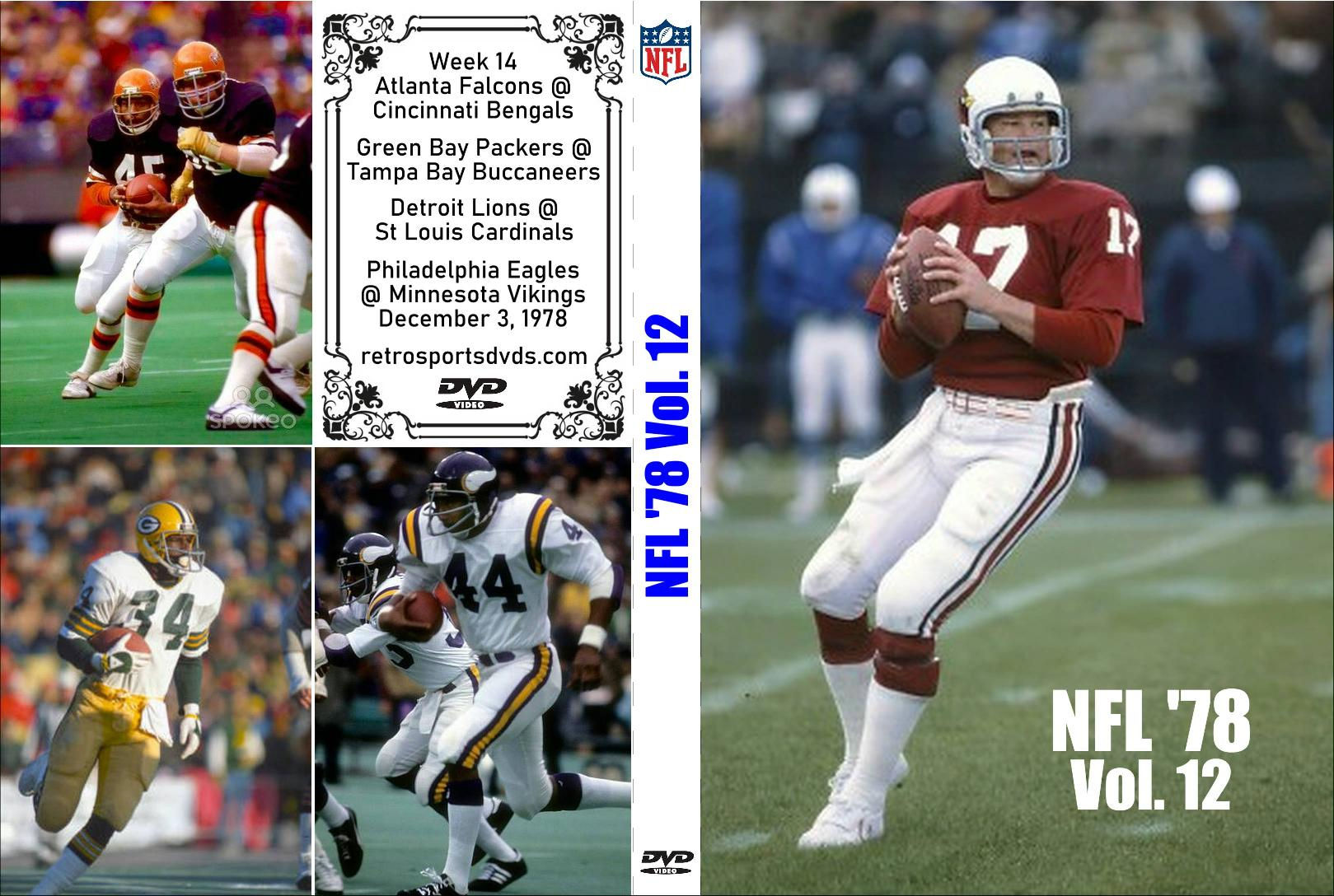 NFL '78 Vol. 12 -- 4 DVDs