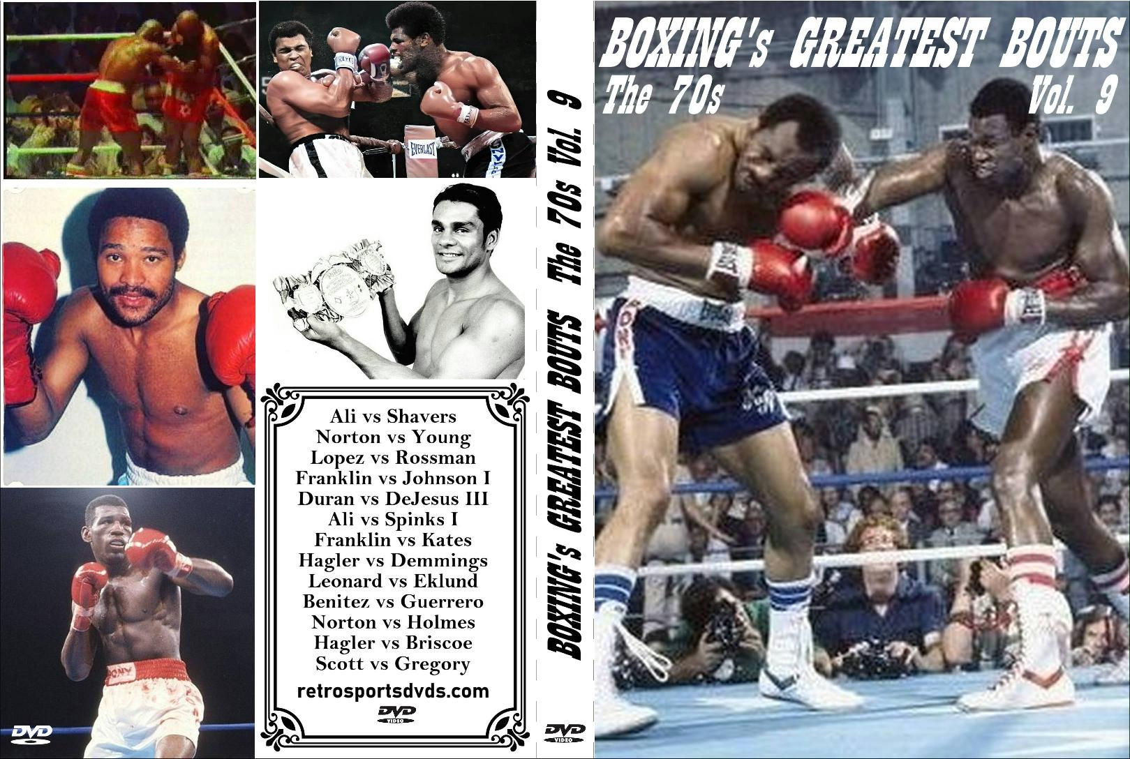 Boxing's Greatest Bouts The 70s Vol. 9 -- 4 DVDs