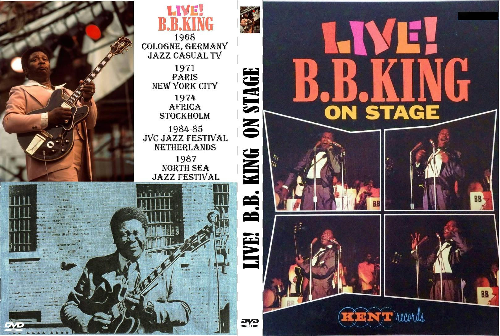 B.B. KING live concerts 4 DVDs