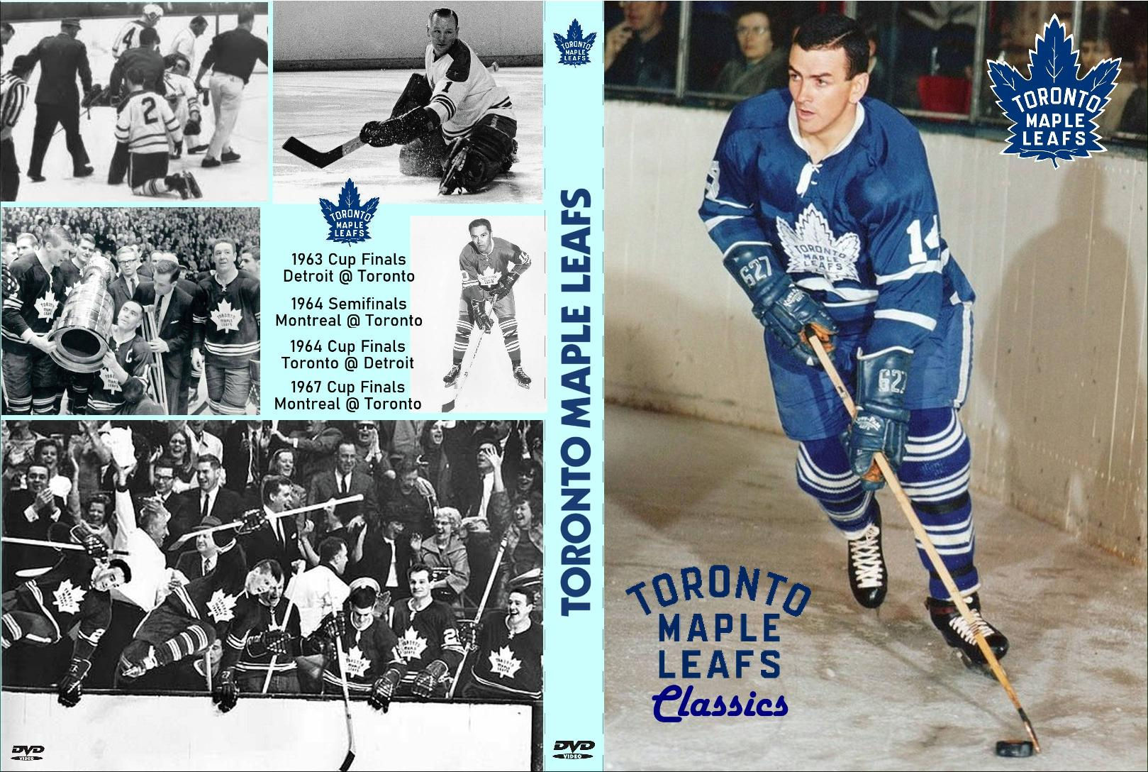 1960s Toronto Maple Leafs Stanley Cup Champions complete games 4 DVDs