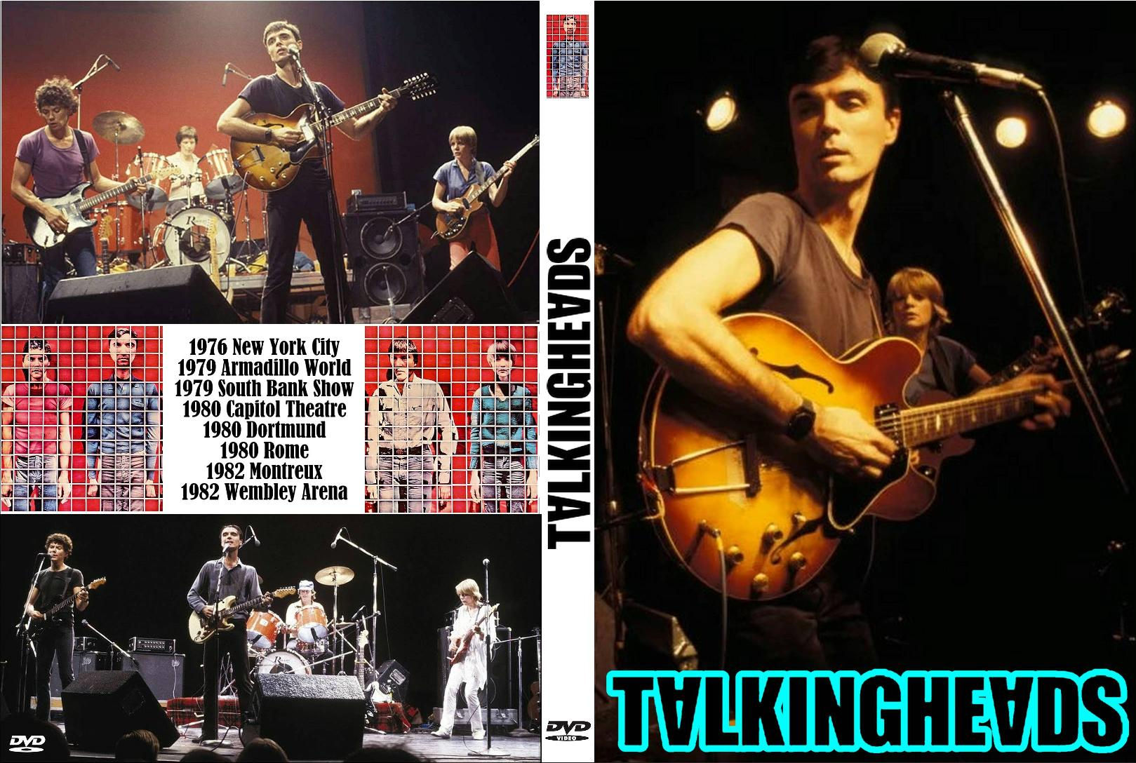 Talking Heads live concerts 4 DVDs