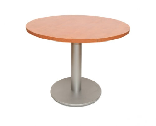 Metal & Wood Round Table