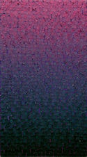 Vertical textured abstract oil painting with burgundy, burgundy, and black shifting through a field of layered marks.