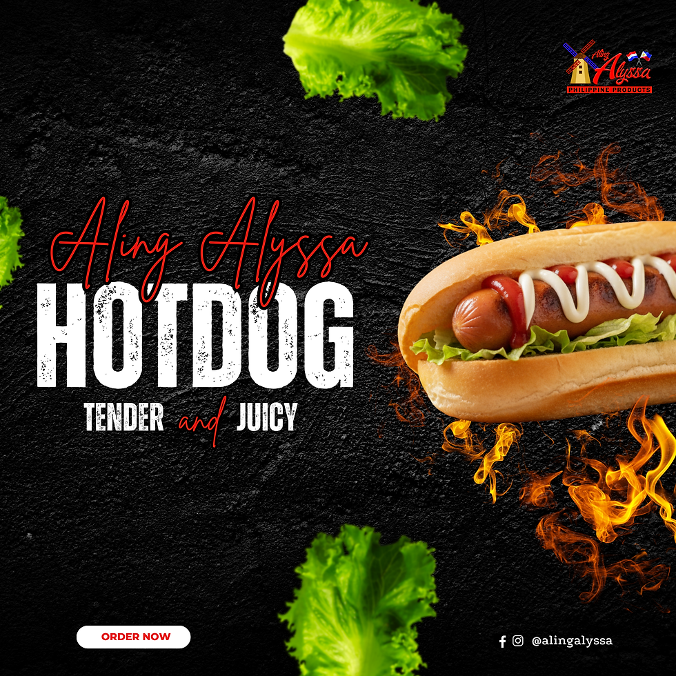 Black and Orange Grunge Food National Hotdog Day Facebook Cover.png