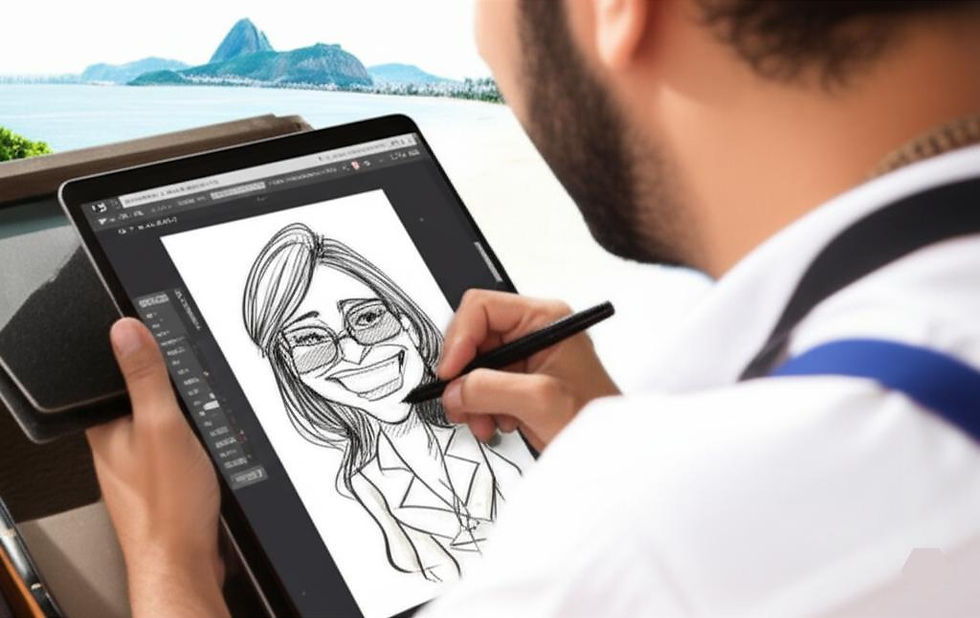 Caricatura para eventos