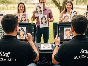 O Guia Definitivo para Contratar um Caricaturista para Festas Sociais no RJ: Da Experiência ao Estilo.