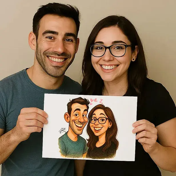 Souzaarte Caricatura digital ao vivo