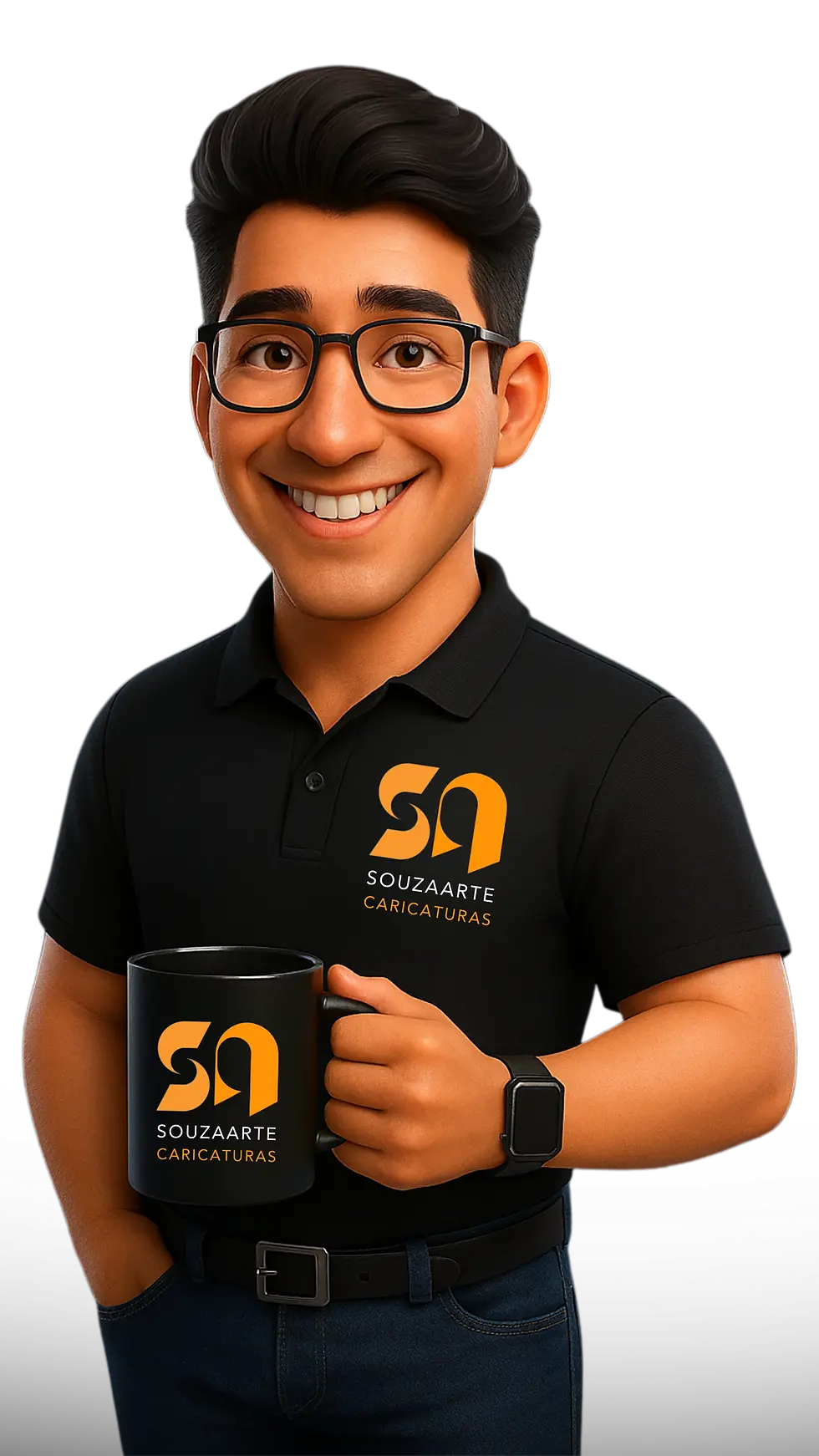 Mascote - Caricaturista para Eventos -SouzaArte (RJ - BR)