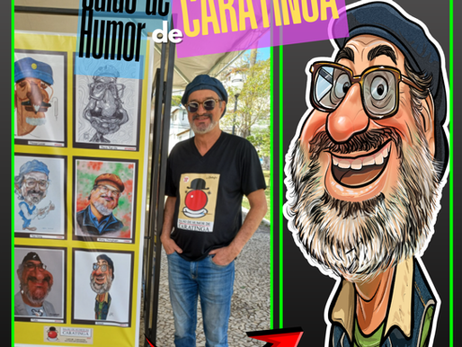 Participação da SouzaArte no Salão Internacional de Humor de Caratinga.