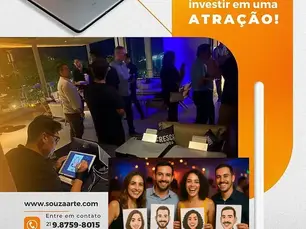 ✅ Caricatura ao Vivo para Festas e Eventos com a Equipe de Caricaturistas da SouzaArte.