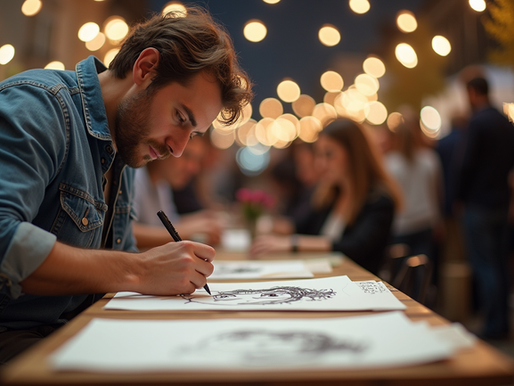 Caricaturas em Eventos Sociais: A Alegria que Transforma Momentos no Rio de Janeiro.