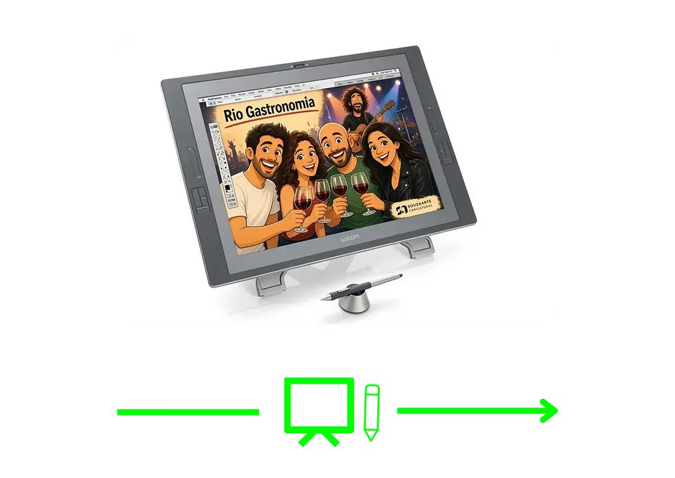 2006 - Evolução - Wacom Cintiq 21 UX