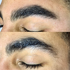 male brow wax before and after in virginia beac virginia
