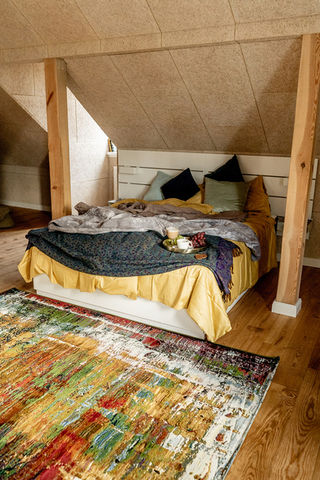 Cozy Bedroom and Attic
