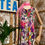 Thumbnail: Vibrant Floral Dicel 70s Shift Dress Front View