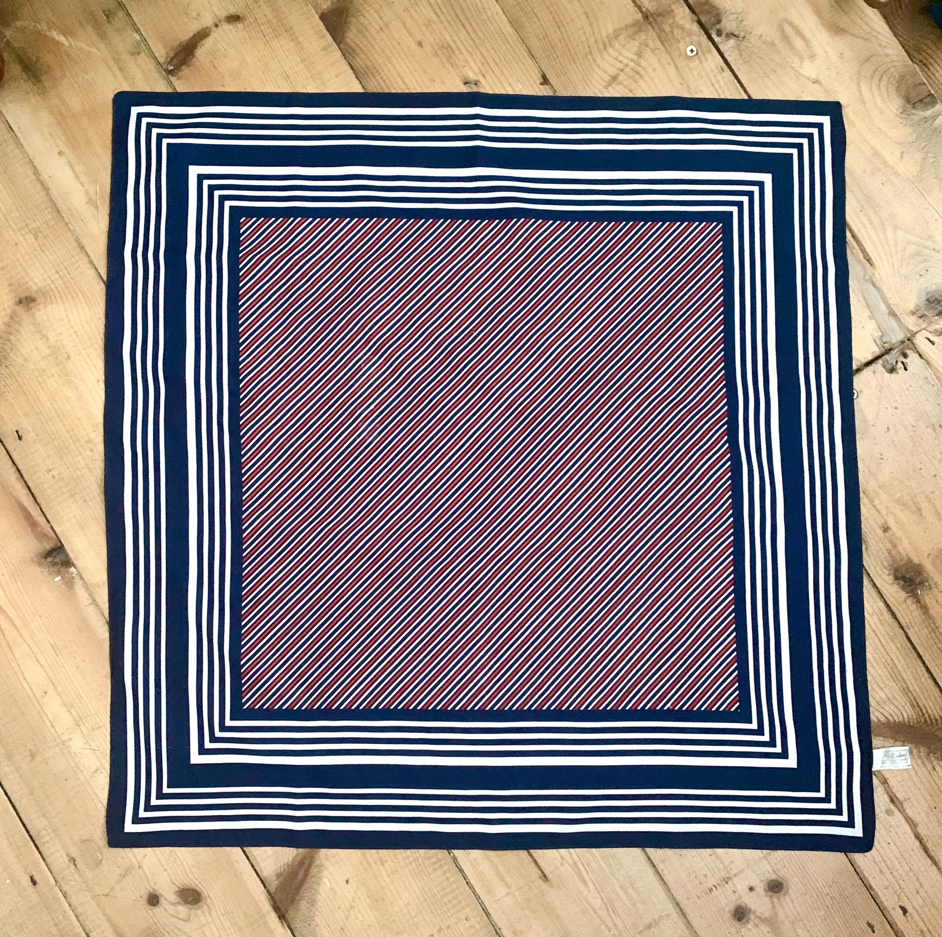 Large St Michael Striped Neck Scarf