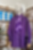 1970s Purple Dagger Collar Over Shirt/Jacket Front View