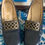 Thumbnail: Original 1960s Navy Leather Heeled Shoes 