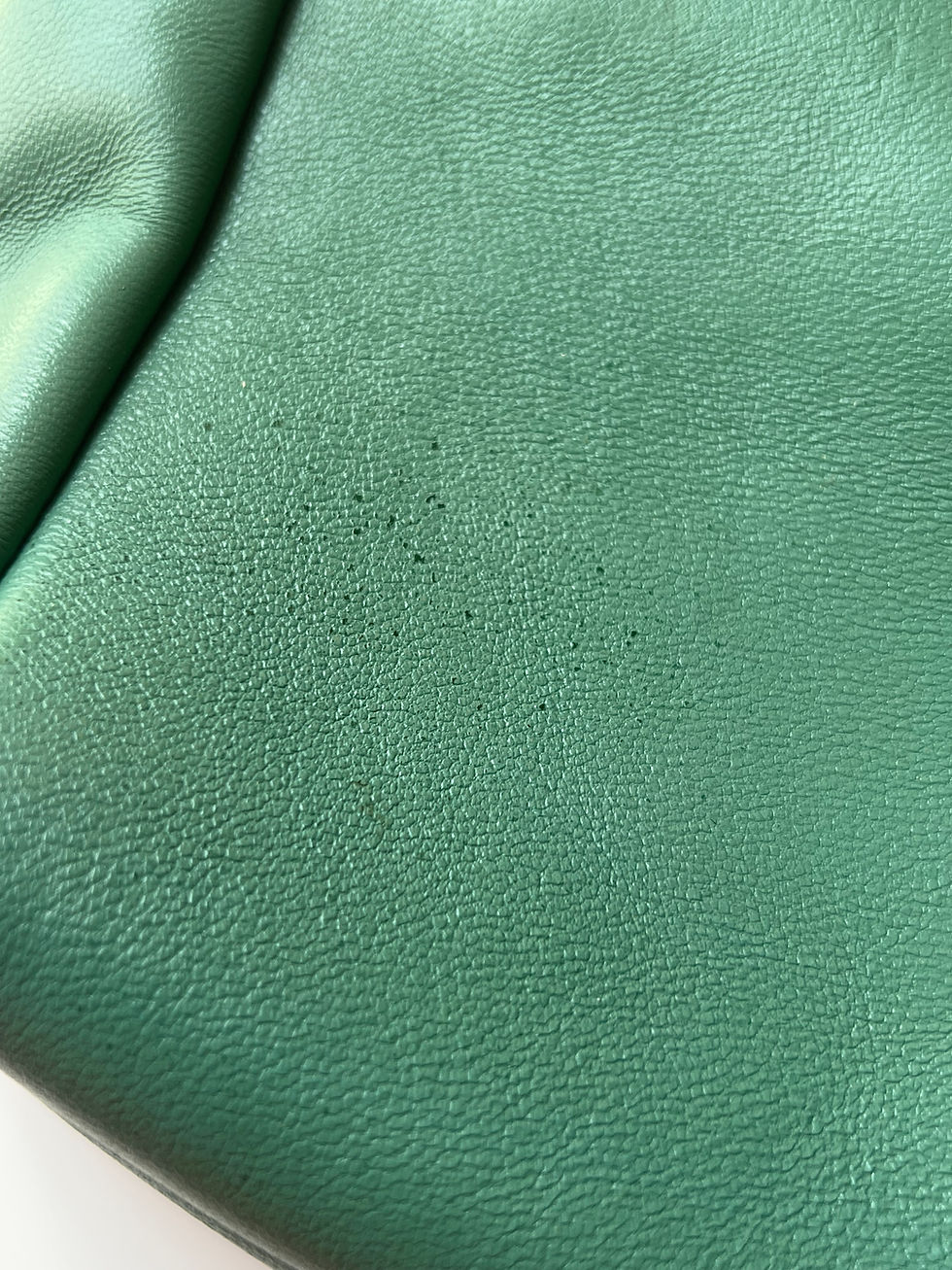 Thumbnail: 1960s Sea Green Leather Kelly Handbag