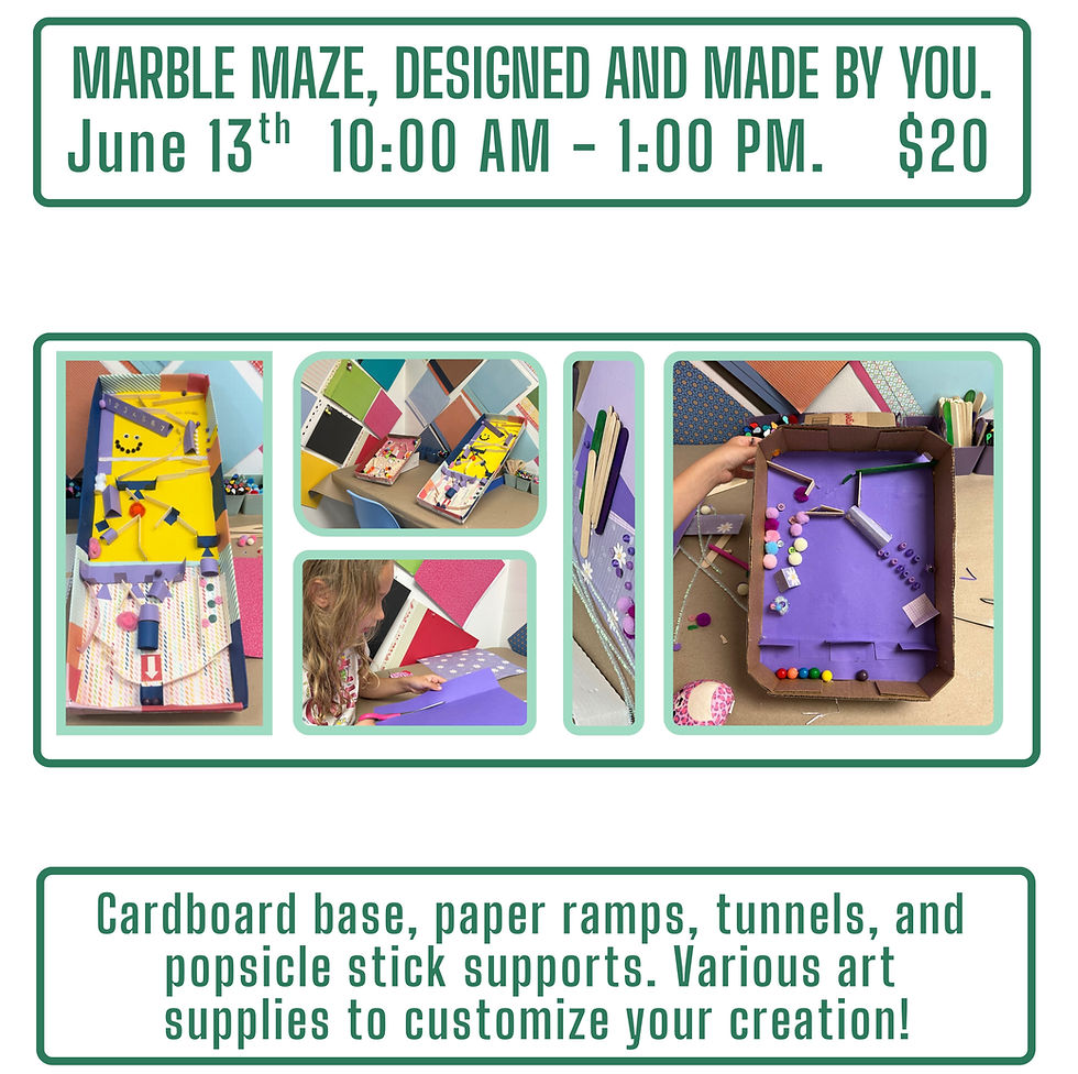 Custom Marble Maze Building June 13th