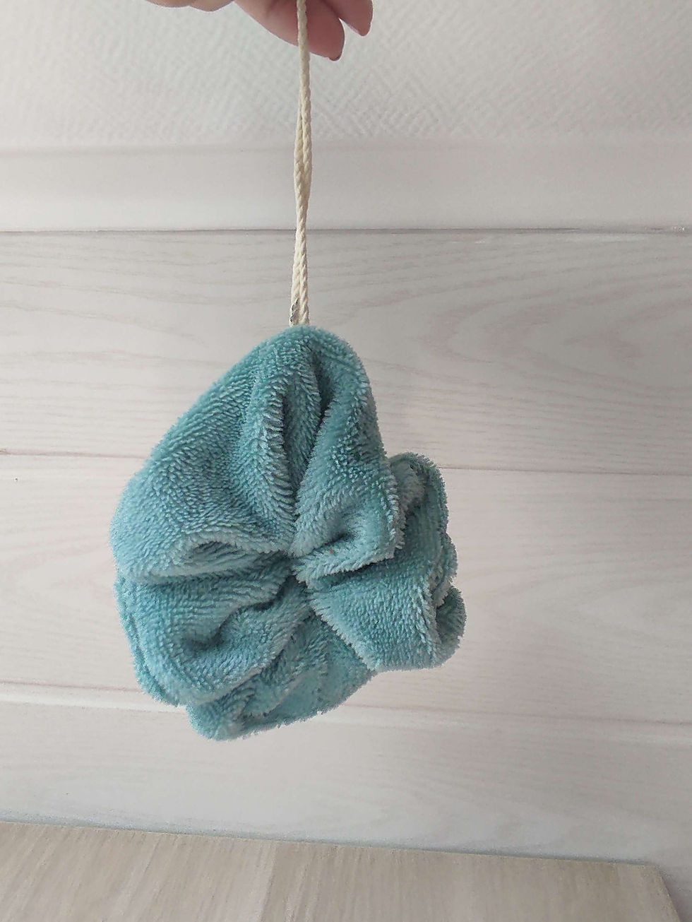 Miniature : Fleur de douche en éponge de bambou