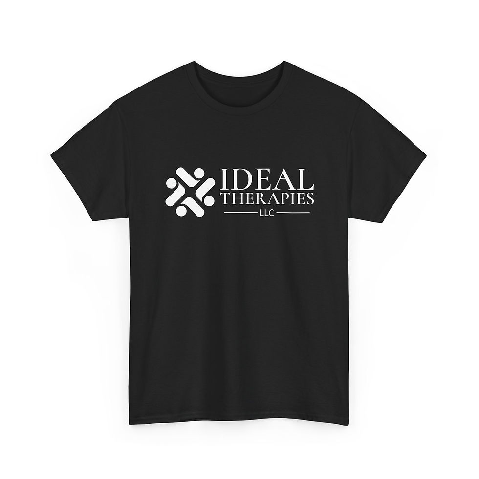 Thumbnail: Ideal Therapies Logo T-Shirt — Professional Therapy Staff Tee
