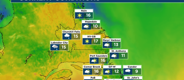 Warm Temperatures Expected Across Western And Central Newfoundland