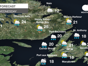 A wet day ahead for the west coast