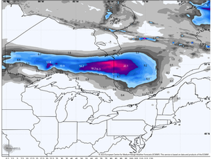 Snow expected across northern Ontario on Monday
