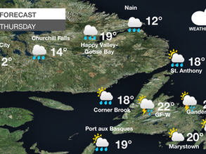 Sunshine Returns to Much of Newfoundland Thursday as Conditions Improve