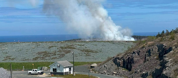 Air Quality Warning Issued as Fire Burns at Robin Hood Bay