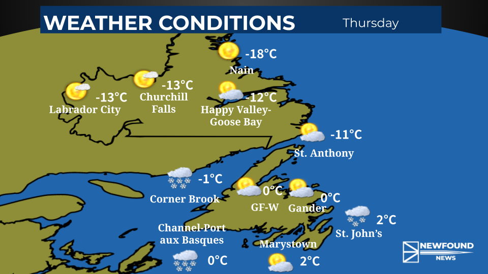 More snow today for the west coast